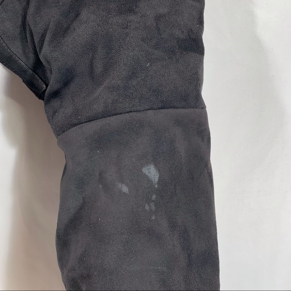 So Me Women’s Size 7 Vegan Suede Over The Knee Heeled Boots - Picture 9 of 15